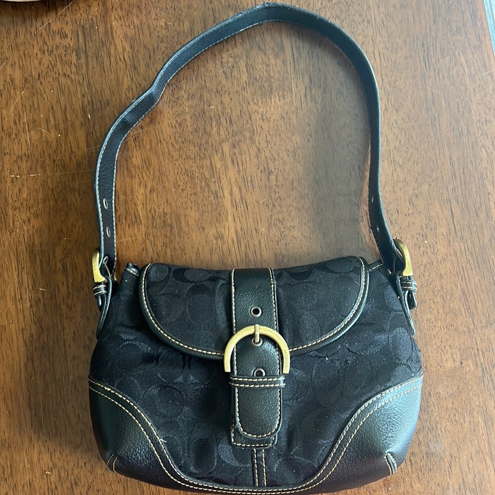 Black Small Hobo Bag